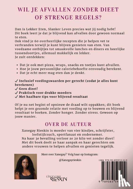 Rieskin, Xanegay - Lekker eten Slanker leven