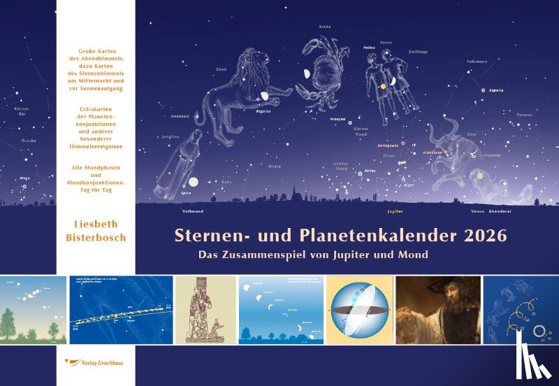 Bisterbosch, Liesbeth - Sternen- und Planetenkalender 2026