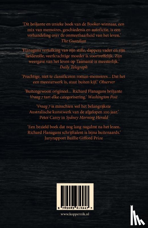 Flanagan, Richard - Vraag 7