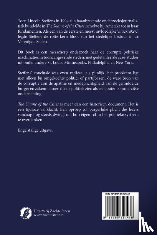 Steffens, Lincoln - The Shame of the Cities