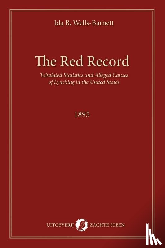 Wells-Barnett, Ida B. - The Red Record