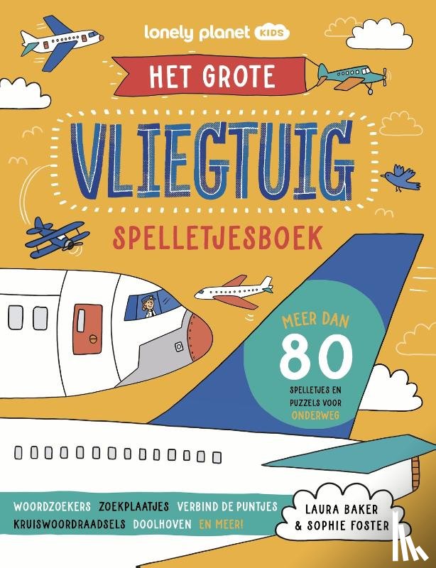 Baker, Laura - Het grote vliegtuig spelletjesboek