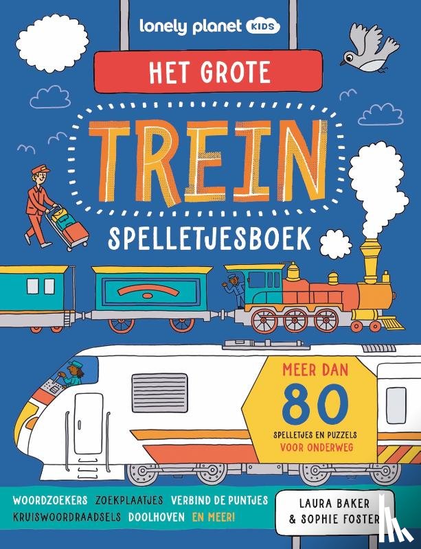 Baker, Laura - Het grote trein- spelletjesboek