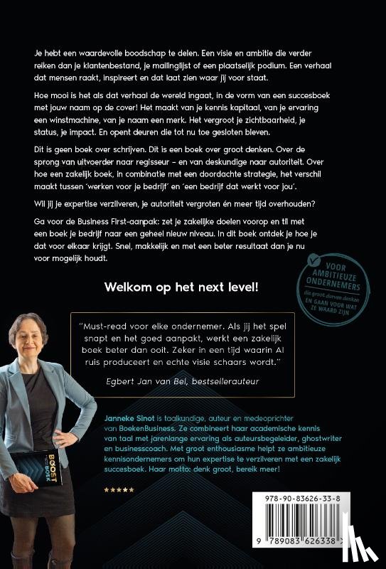 Sinot, Janneke - Boost je business met een boek
