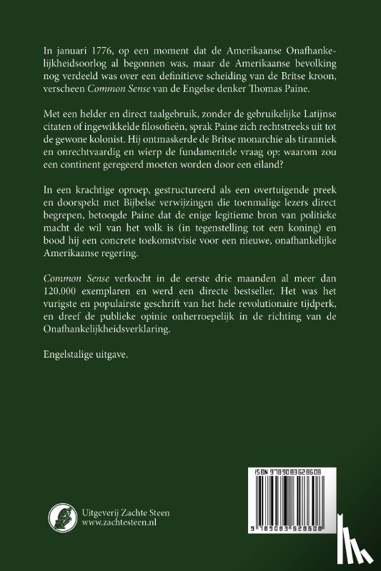 Paine, Thomas - Common Sense