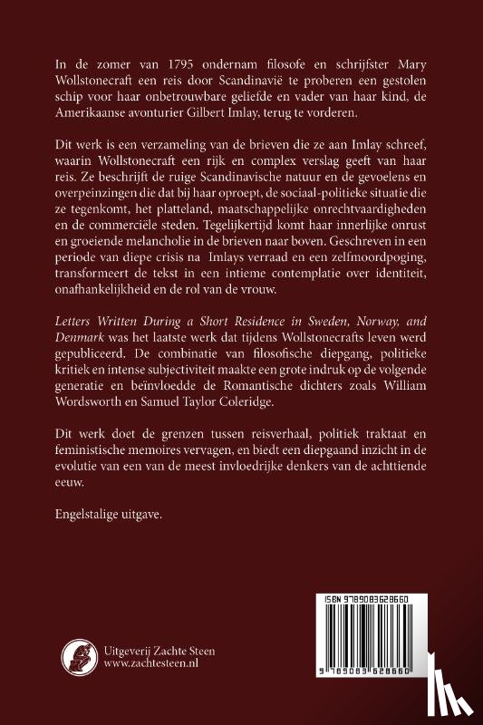 Wollstonecraft, Mary - Letters Written During a Short Residence in Sweden, Norway, and Denmark