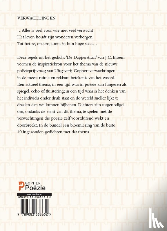  - Verwachtingen
