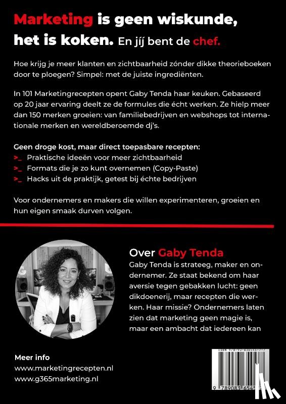 Tenda, Gaby - 101 Marketingrecepten