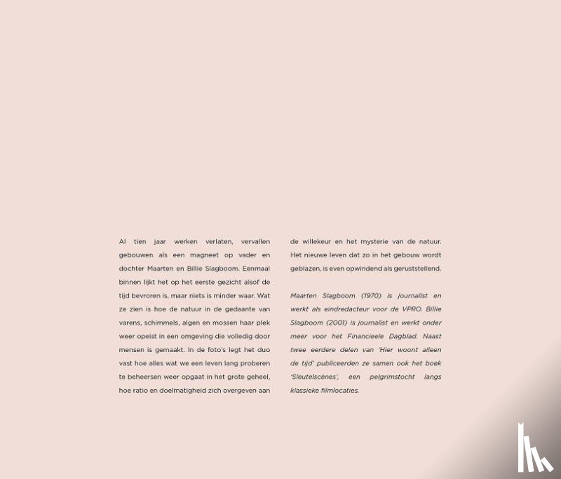 Slagboom, Maarten, Slagboom, Billie - Hier woont alleen de tijd