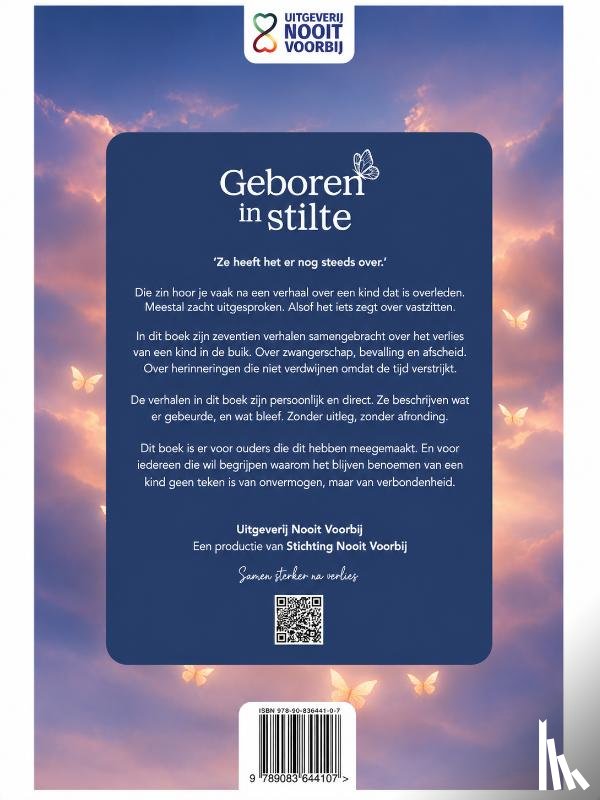 Nooit Voorbij, Stichting, Louwen-van Bekkum, Mirjam, Maarel, Leoniek van der, Snoek, Danique van der - Geboren in stilte