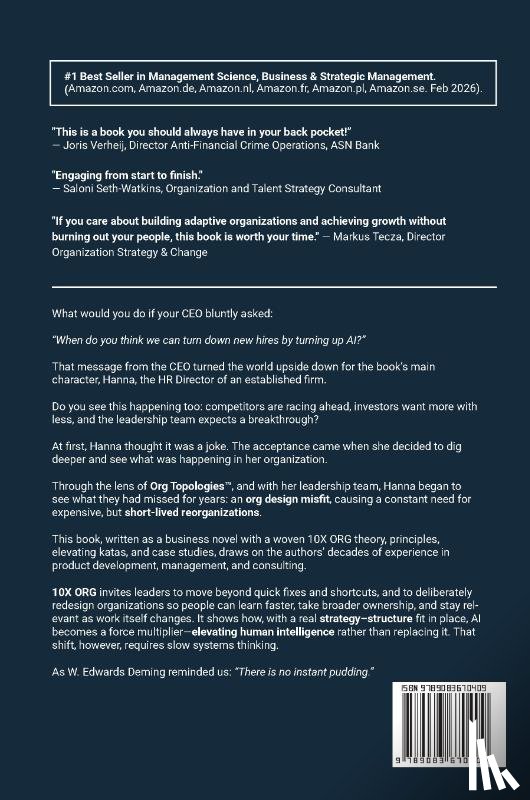 Krivitsky, Alexey, Flemm, Roland, Larman, Craig - 10X ORG – Powered by Org Topologies