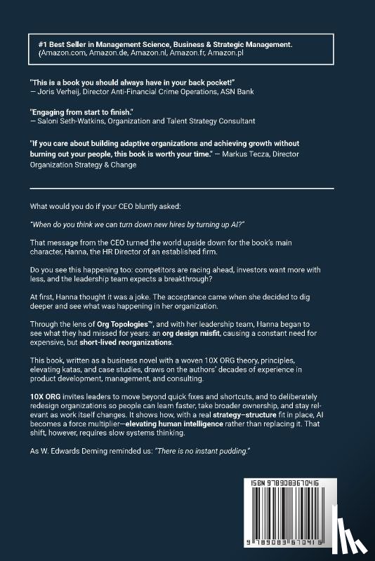 Krivitsky, Alexey, Flemm, Roland, Larman, Craig - 10X ORG – Powered by Org Topologies