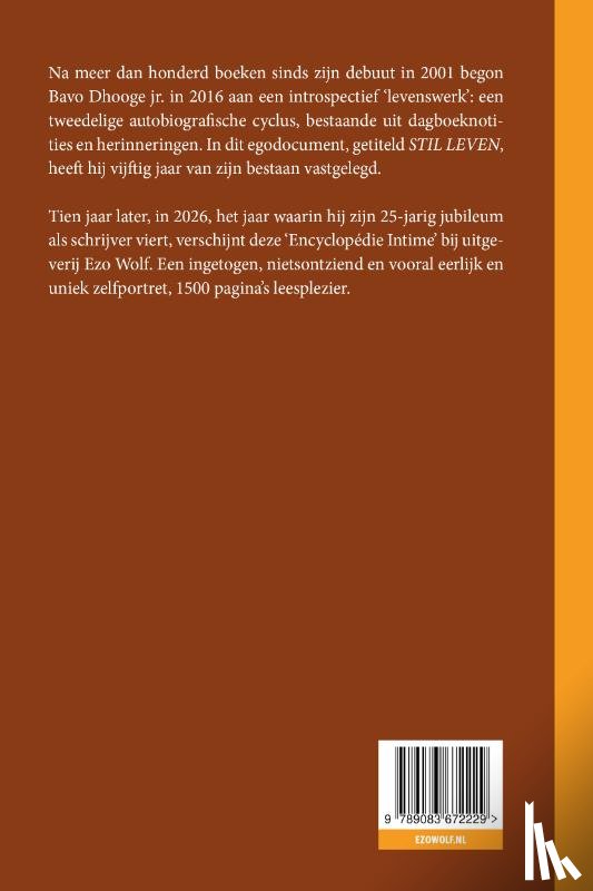 Dhooge, Bavo - Vol I