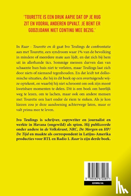 Teulings, Ivo - Raar Tourette en ik