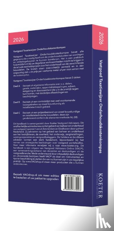 Koeter Vastgoed Adviseurs - Vastgoed Taxatiewijzer Onderhoudskostenkompas 2026