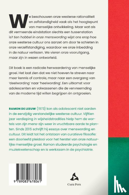 Leeuw, Ramon de - Een hobbel in onze menswording