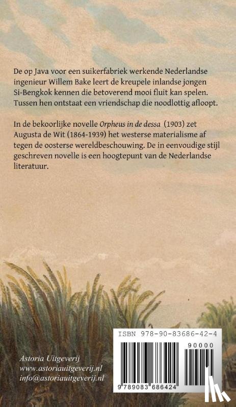 Wit, Augusta de - Orpheus in de dessa