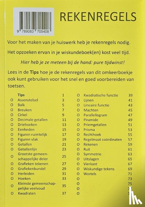 Groenendijk, Eric - Handleiding voor het halen van hoge cijfers voor wiskunde