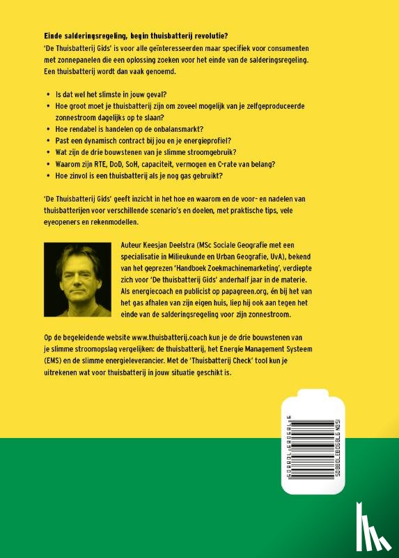 Deelstra, Keesjan - De Thuisbaterij Gids