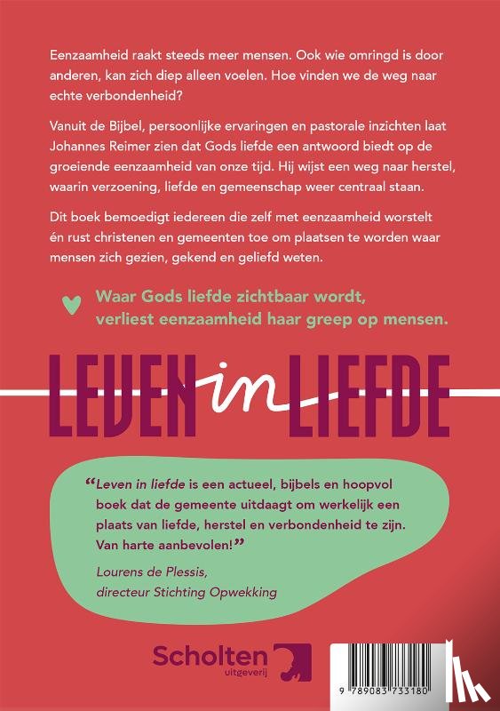 Reimer, Johannes - Leven in liefde