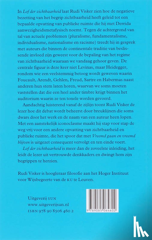 Visker, R. - Lof der zichtbaarheid