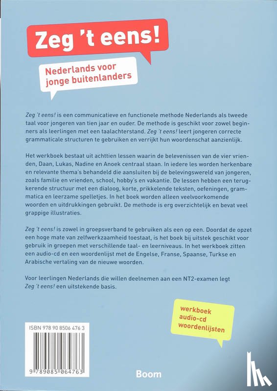 Middag, M. - Zeg het eens