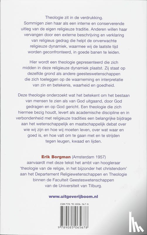Borgman, E. - Want de plaats waarop je staat is heilige grond