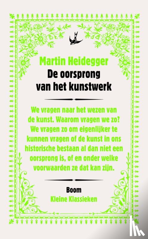 Heidegger, Martin - De oorsprong van het kunstwerk