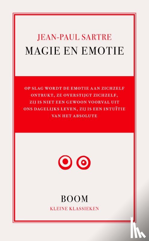 Sartre, Jean-Paul - Magie en emotie