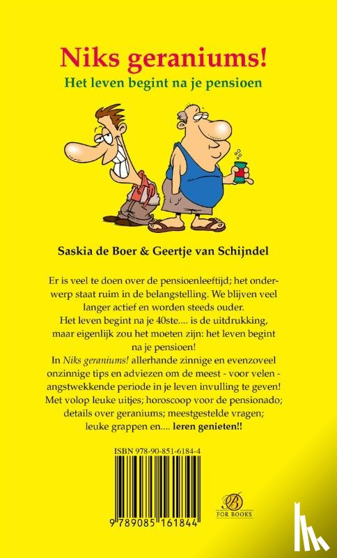 Boer, Saskia de, Schijncel, Geertje - Niks geraniums!