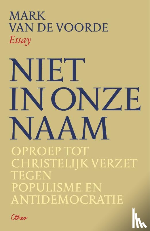Van de Voorde, Mark - Niet in onze naam