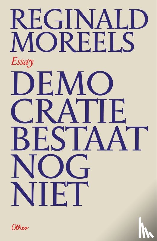 Moreels, Réginald - Democratie bestaat nog niet