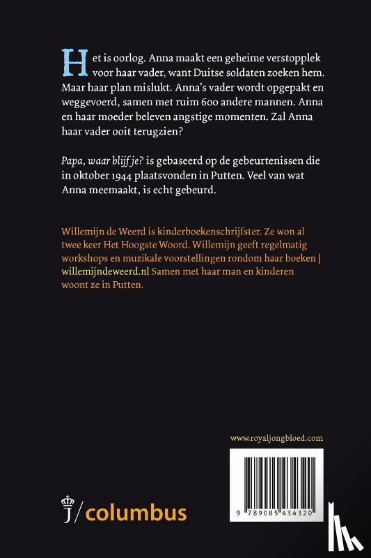 Weerd, Willemijn de - Papa, waar blijf je?