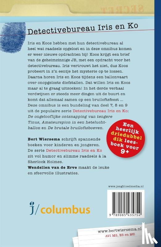 Wiersema, Bert - Detectivebureau Iris en Ko - Omnibus 3