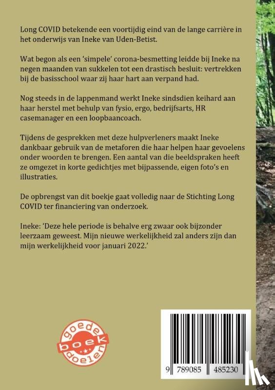 Uden-Betist, Ineke van - Long COVID gedichten doe boekje