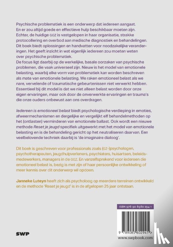 Luteyn, Janneke - Iedereen is emotioneel belast