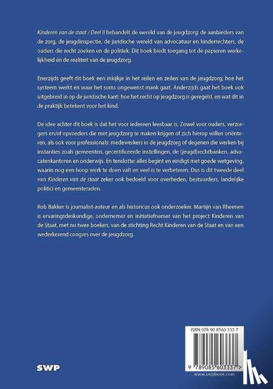 Bakker, Rob, Rheenen, Martijn van - Kinderen van de staat deel II