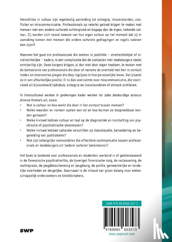  - Intercultureel werken in gedwongen kader