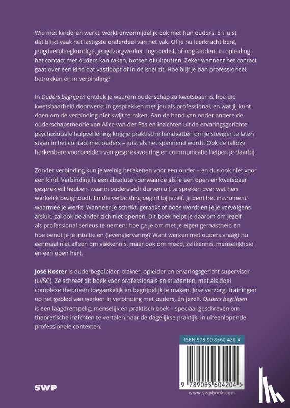 Koster, José - Ouders begrijpen