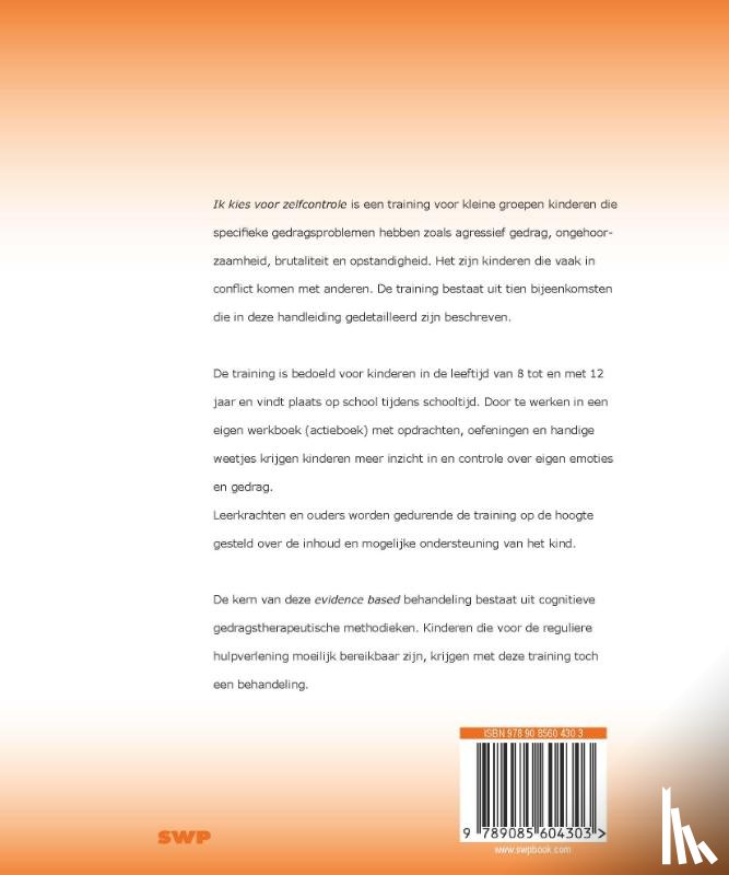 Boo, Gerly de, Liber, Juliette - Ik kies voor zelfcontrole