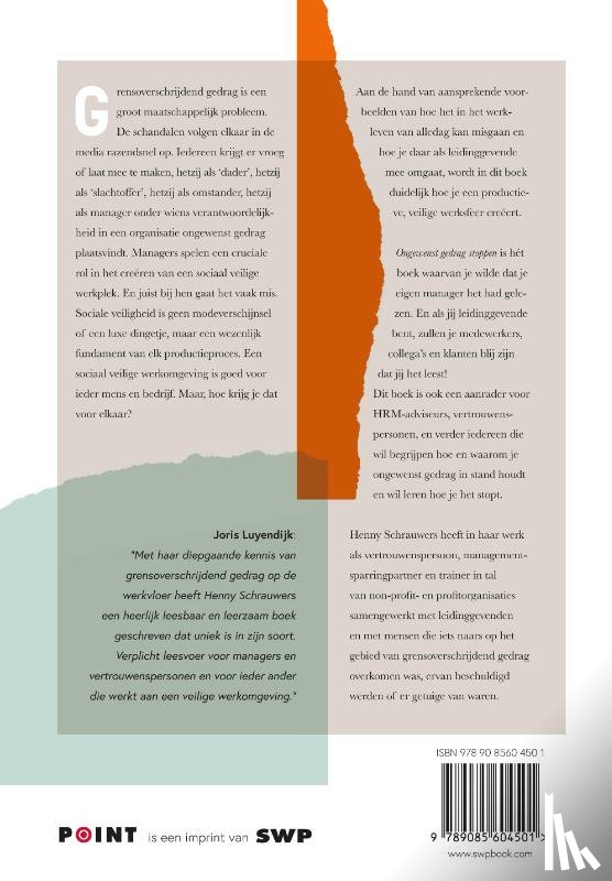 Schrauwers, Henny - Ongewenst gedrag stoppen