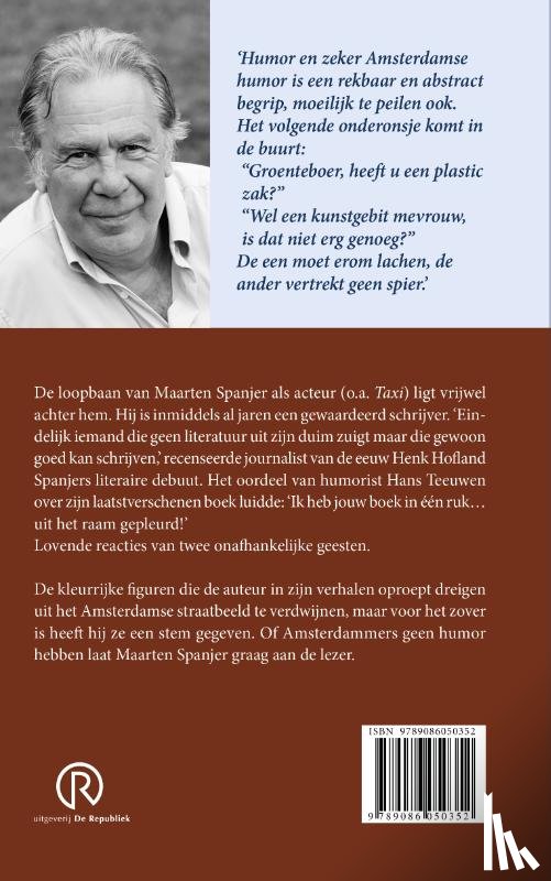 Spanjer, Maarten - Amsterdammers hebben geen humor