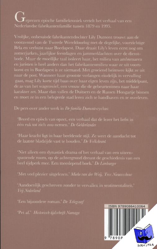 Ven, Pauline van de - Lily Dumont