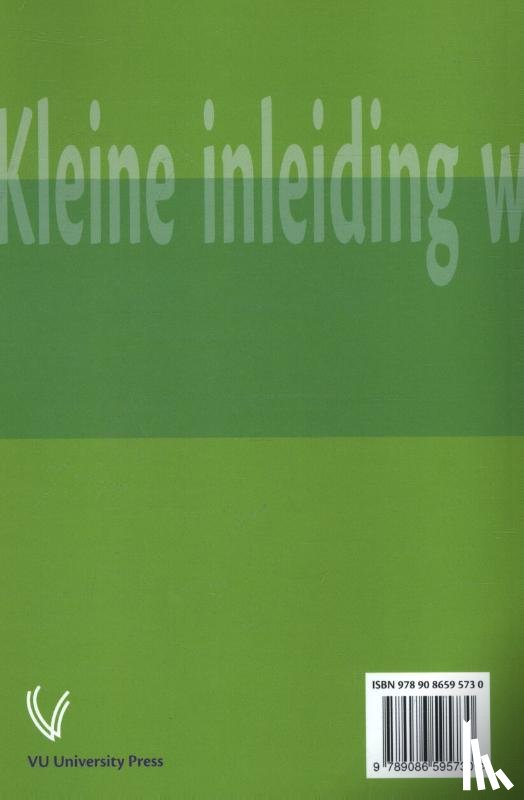 Koningsveld, Herman - Kleine inleiding wetenschapsfilosofie