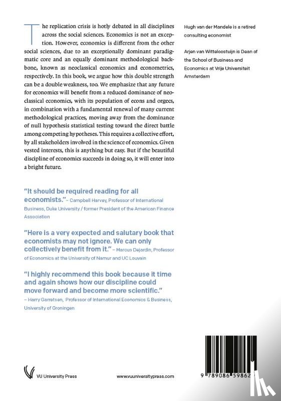 Mandele, Huigh C. van der, Witteloostuijn, Arjen van - A Future for Economics