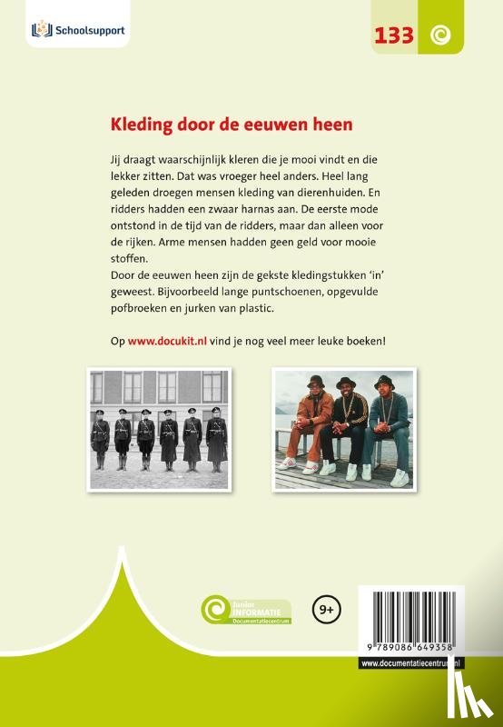 Crusio, Lonneke - Kleding door de eeuwen heen