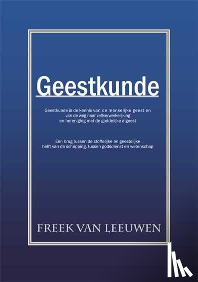 Leeuwen, Freek van - Geestkunde