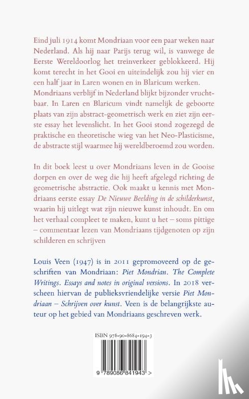 Veen, Louis - Piet Mondriaan - Schilderen en schrijven in Laren en Blaricum