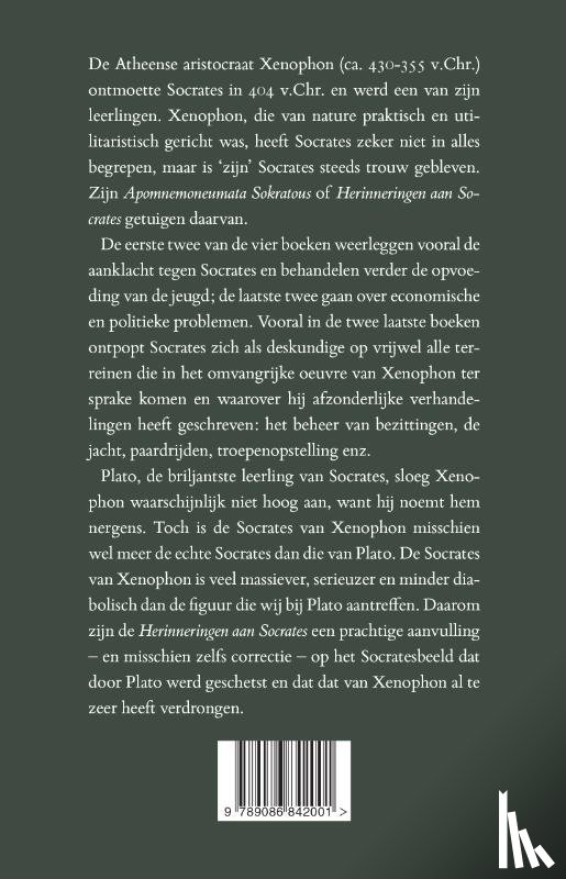 Xenophon - Herinneringen aan Socrates