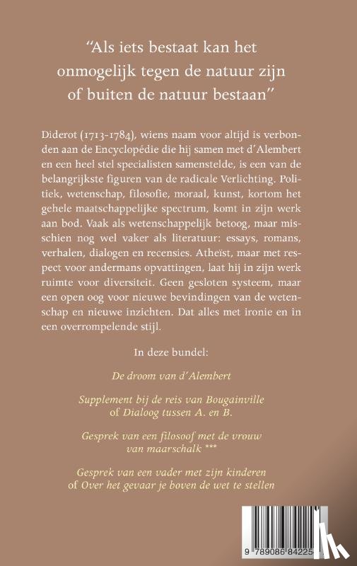 Diderot, Denis - De droom van d'Alembert